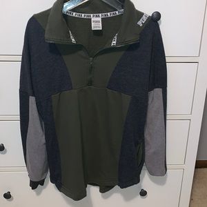 PINK Victoria Secret Quarter Zip Up